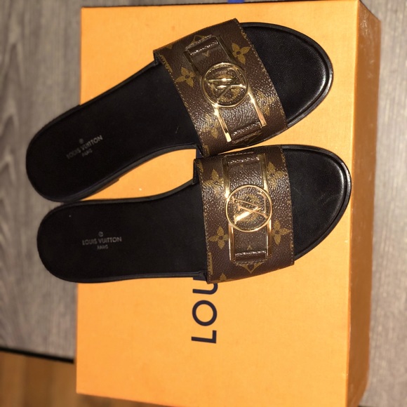 COPY - Lock It Flat Mule Louis Vuitton Sandal - Picture 1 of 1